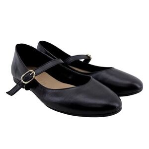 Black Mary Janes Made in Italy - Size 7 / EU 38